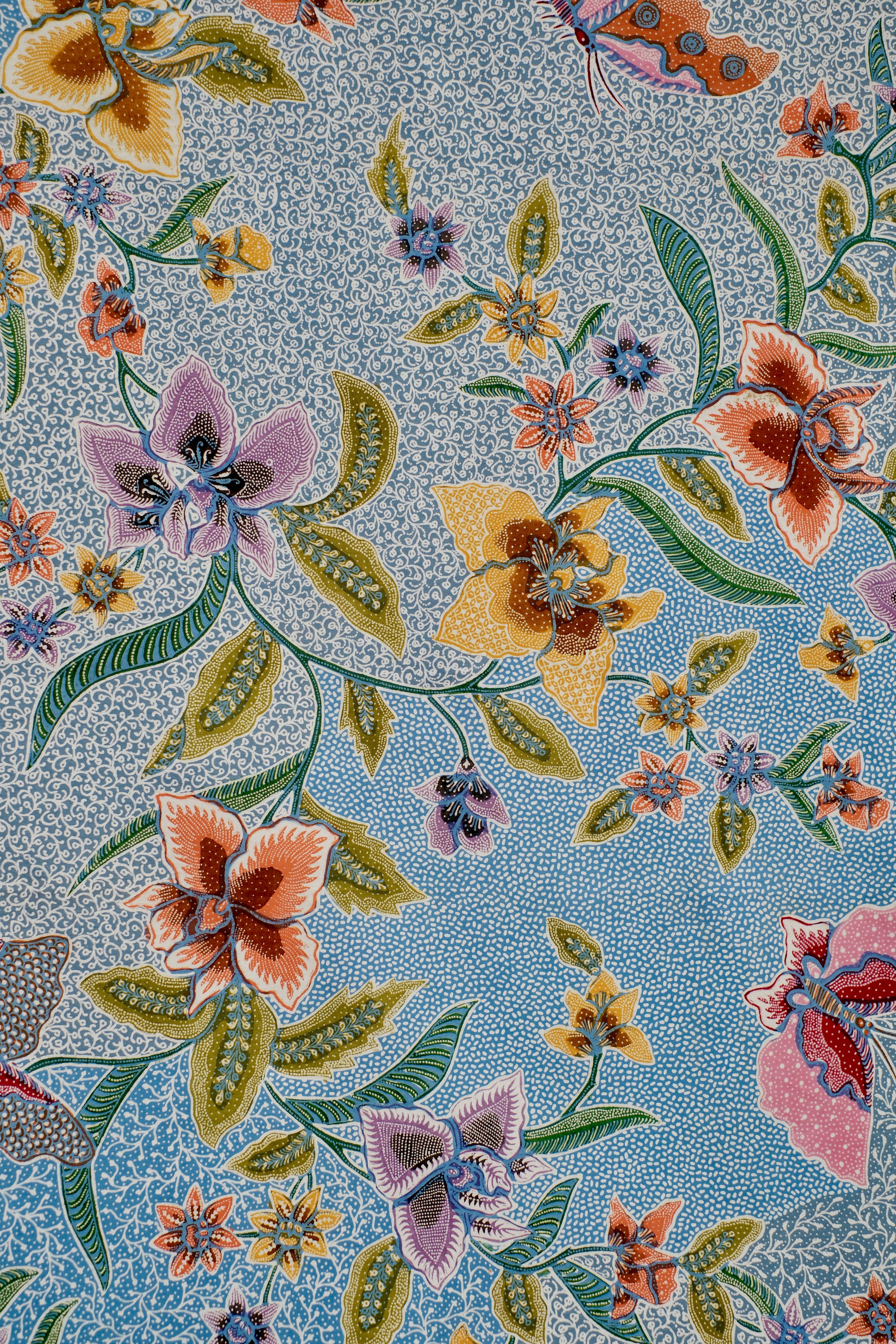Batik Tulis Bunga Kuning